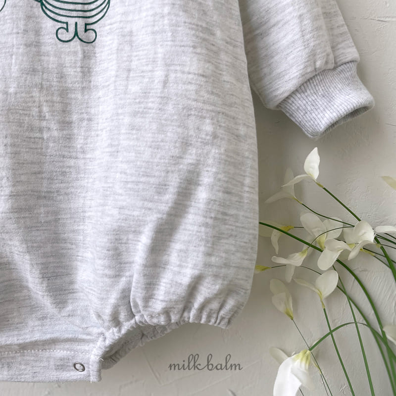 Milk Balm - Korean Baby Fashion - #onlinebabyshop - Pan Cake Bodysuit - 9
