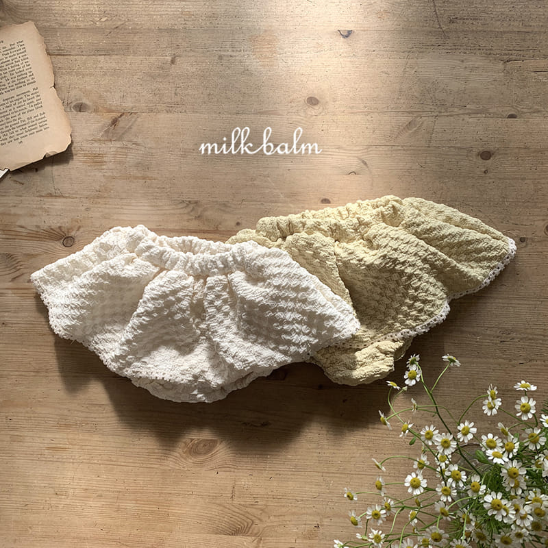 Milk Balm - Korean Baby Fashion - #smilingbaby - Bubble Bloomer Skirt - 2