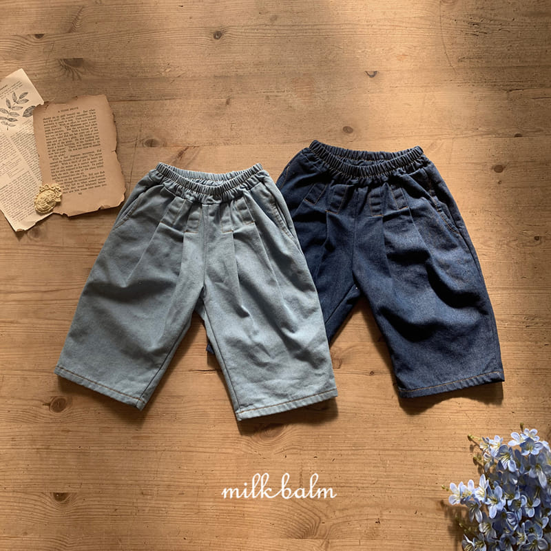 Milk Balm - Korean Children Fashion - #Kfashion4kids - Milk Wide Jeans - 3