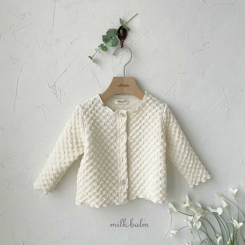 Milk Balm - Korean Children Fashion - #designkidswear - Bubble Cardigan - 5