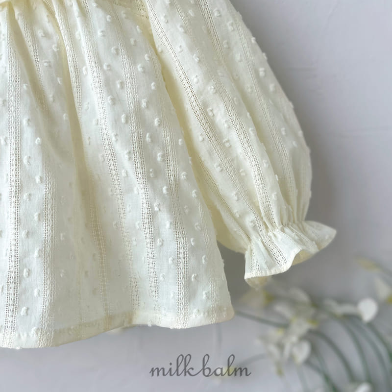 Milk Balm - Korean Children Fashion - #kidsstore - A Frill Blouse - 6