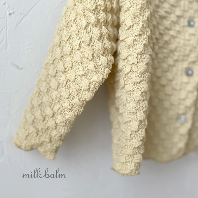 Milk Balm - Korean Children Fashion - #kidzfashiontrend - Bubble Cardigan - 10