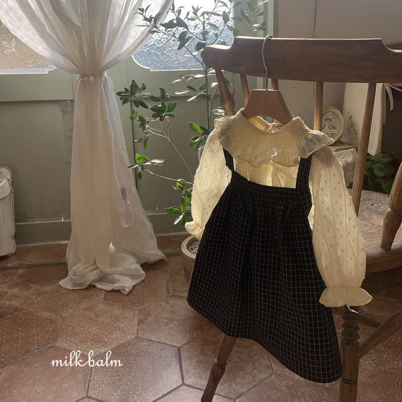 Milk Balm - Korean Children Fashion - #minifashionista - Swan Dungarees Skirt - 4