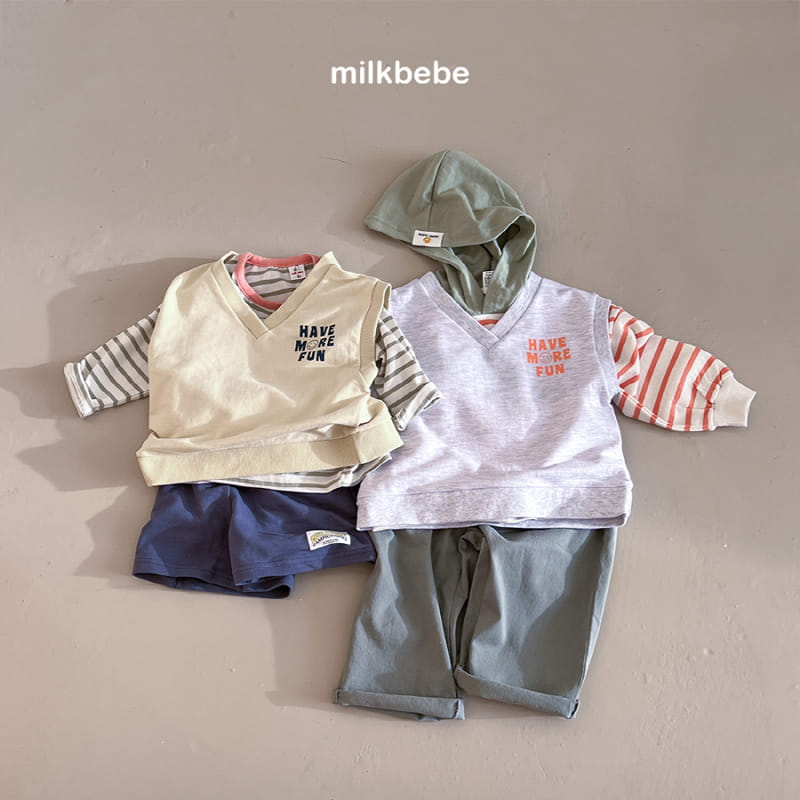 Milk Bebe - Korean Children Fashion - #Kfashion4kids - Button Pants - 5