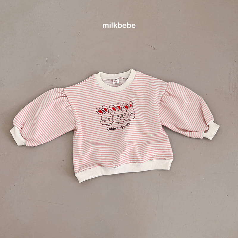 Milk Bebe - Korean Children Fashion - #childofig - Rabbit Tee - 6