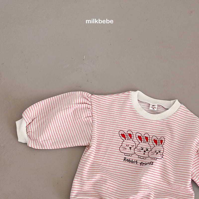 Milk Bebe - Korean Children Fashion - #childrensboutique - Rabbit Tee - 7
