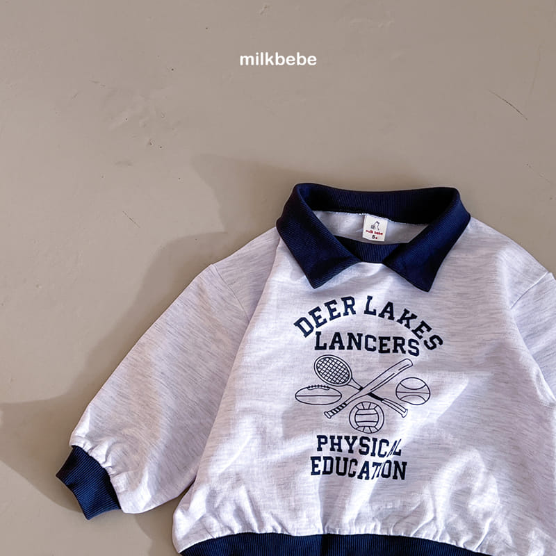 Milk Bebe - Korean Children Fashion - #designkidswear - Raket Tee - 7