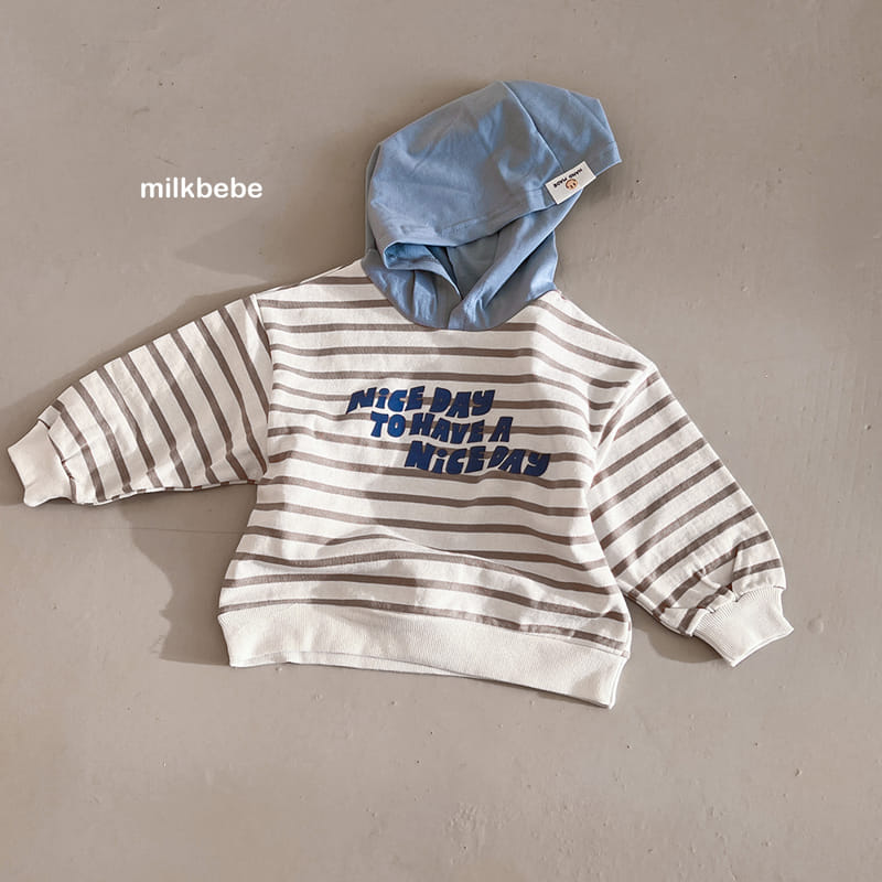 Milk Bebe - Korean Children Fashion - #designkidswear - Nice Hoody Tee - 3