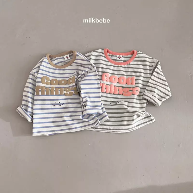 Milk Bebe - Korean Children Fashion - #designkidswear - Good Tee