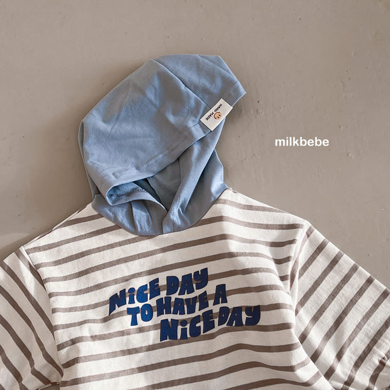 Milk Bebe - Korean Children Fashion - #designkidswear - Nice Hoody Tee - 4