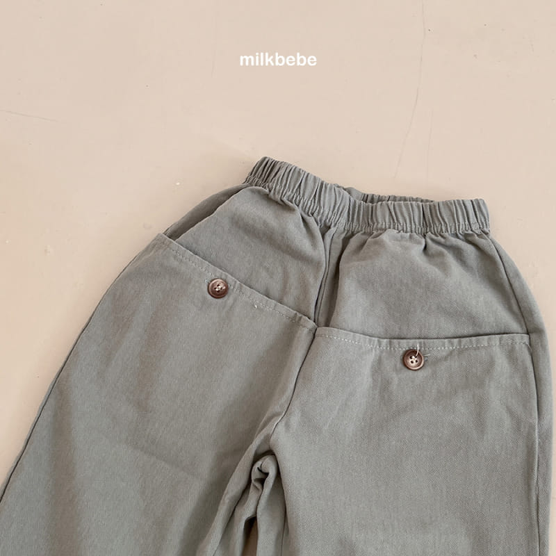 Milk Bebe - Korean Children Fashion - #fashionkids - Button Pants