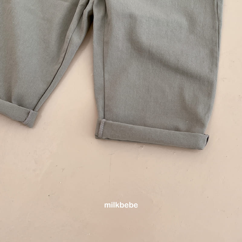 Milk Bebe - Korean Children Fashion - #kidsshorts - Button Pants - 2