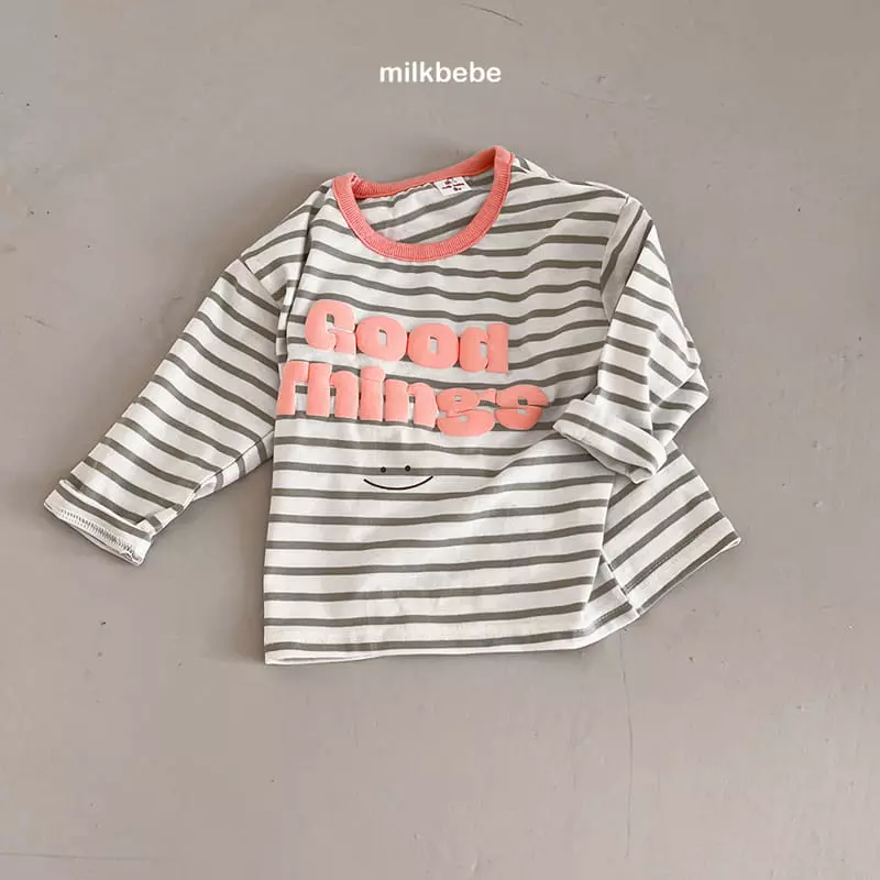 Milk Bebe - Korean Children Fashion - #kidsstore - Good Tee - 5