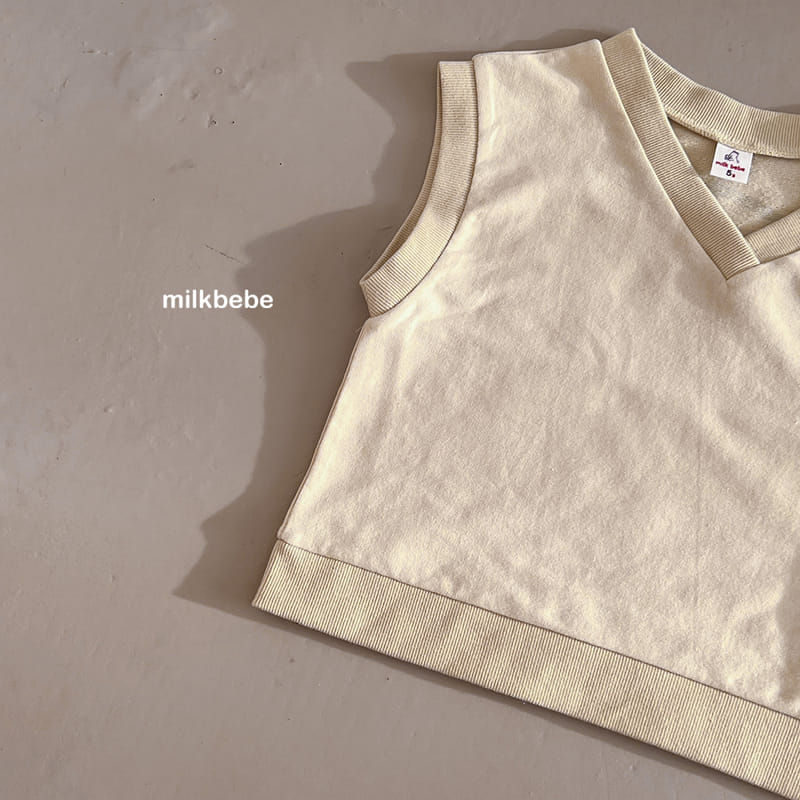 Milk Bebe - Korean Children Fashion - #kidzfashiontrend - Smile Vest - 5