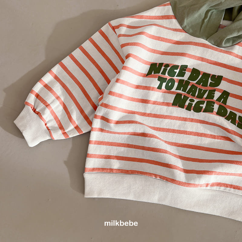 Milk Bebe - Korean Children Fashion - #kidzfashiontrend - Nice Hoody Tee - 8