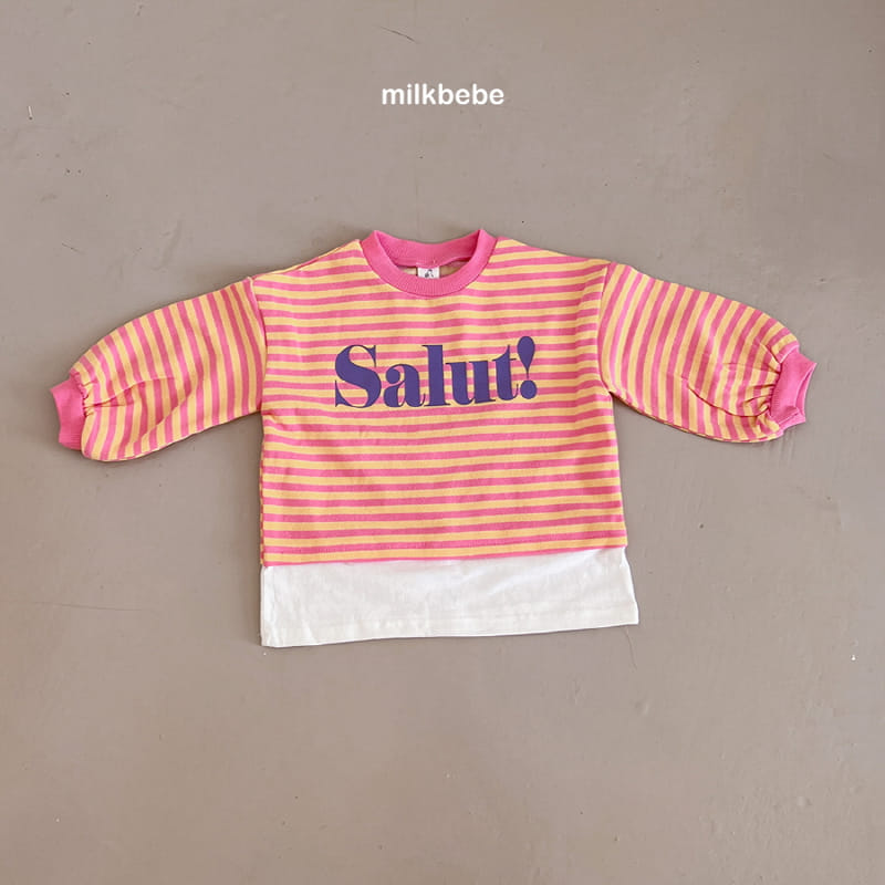 Milk Bebe - Korean Children Fashion - #littlefashionista - Hello Tee - 5