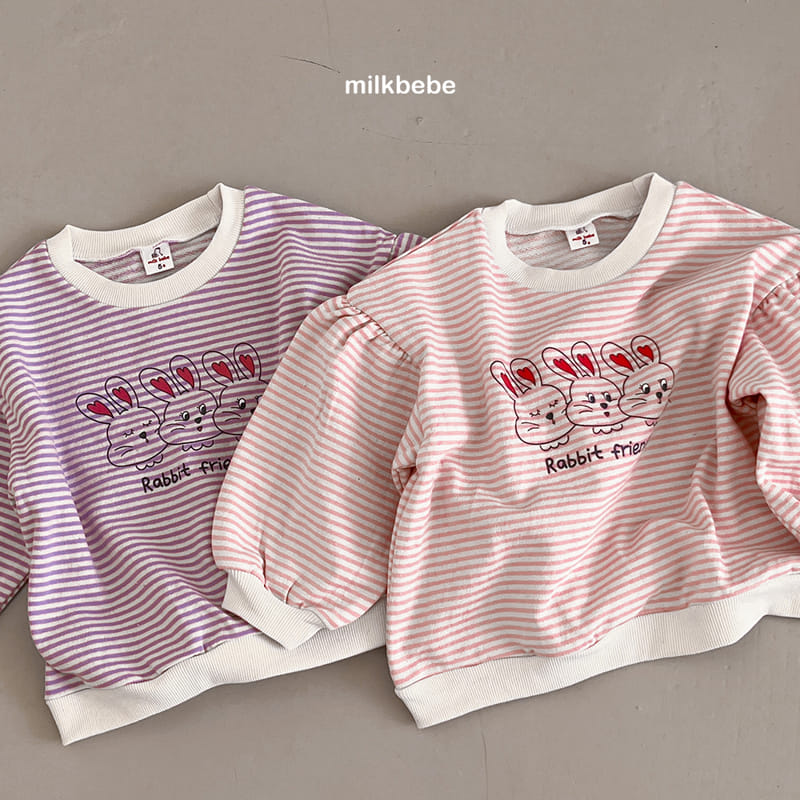 Milk Bebe - Korean Children Fashion - #magicofchildhood - Rabbit Tee - 2