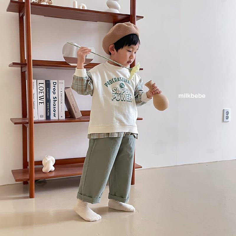Milk Bebe - Korean Children Fashion - #minifashionista - Button Pants - 8