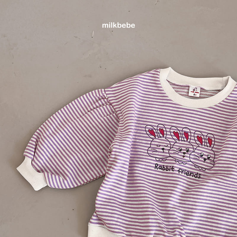 Milk Bebe - Korean Children Fashion - #minifashionista - Rabbit Tee - 4