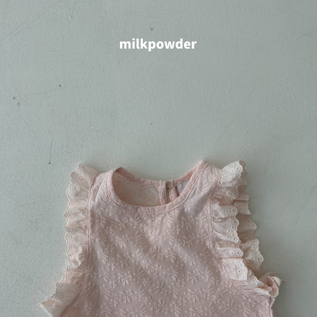 Milk Powder - Korean Children Fashion - #Kfashion4kids - Wendy Lace Vest - 3