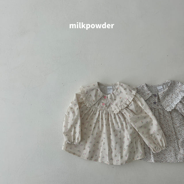 Milk Powder - Korean Children Fashion - #childofig - Fla Blouse - 11
