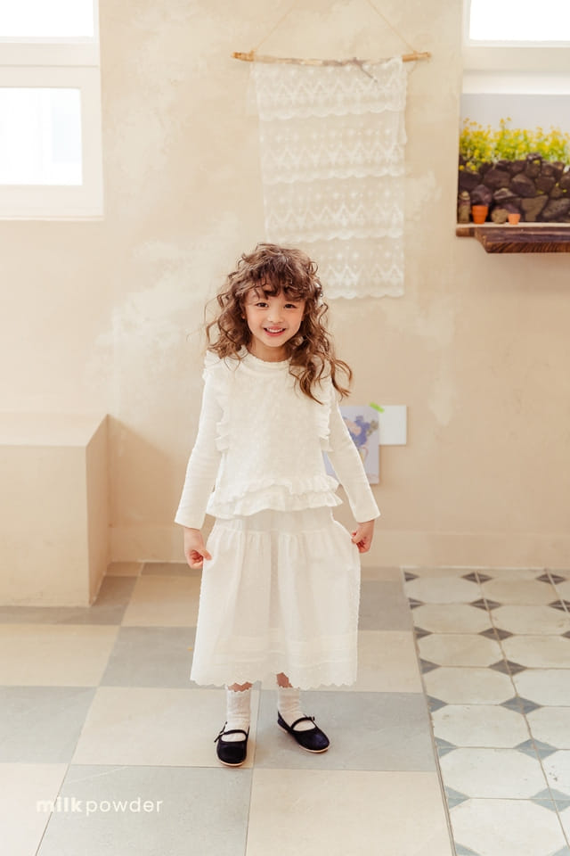 Milk Powder - Korean Children Fashion - #childofig - Wendy Lace Vest - 8