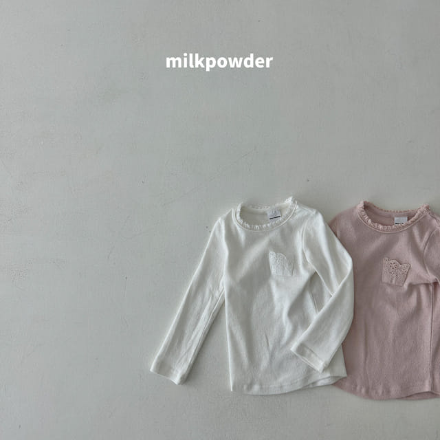 Milk Powder - Korean Children Fashion - #designkidswear - Heart Tee