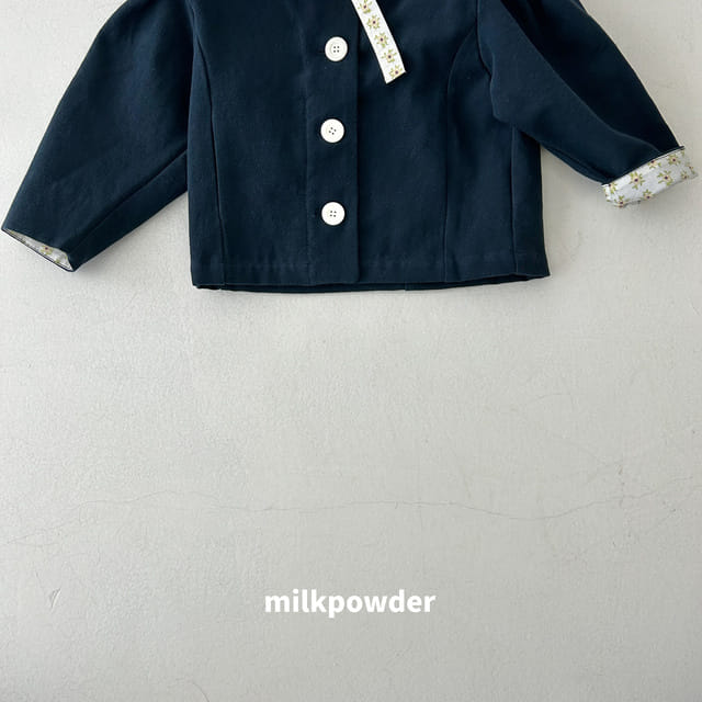 Milk Powder - Korean Children Fashion - #designkidswear - Ribbon Jacket - 8