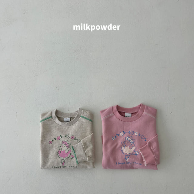 Milk Powder - Korean Children Fashion - #fashionkids - Rabbit Sweatshirt - 6
