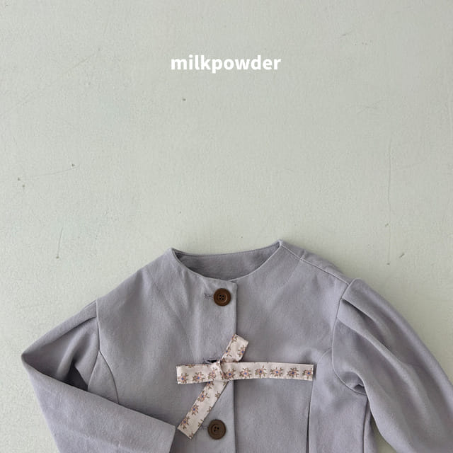 Milk Powder - Korean Children Fashion - #fashionkids - Ribbon Jacket - 10