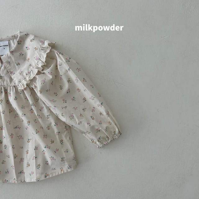 Milk Powder - Korean Children Fashion - #kidsshorts - Fla Blouse - 3