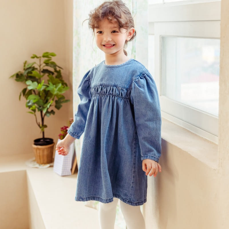 Milk Powder - Korean Children Fashion - #kidsshorts - Indi Denim One-piece