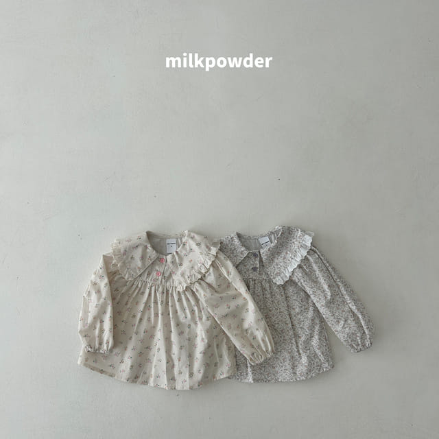 Milk Powder - Korean Children Fashion - #kidzfashiontrend - Fla Blouse - 5