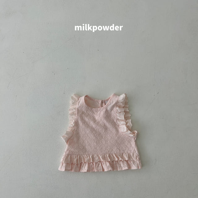 Milk Powder - Korean Children Fashion - #kidzfashiontrend - Wendy Lace Vest - 2