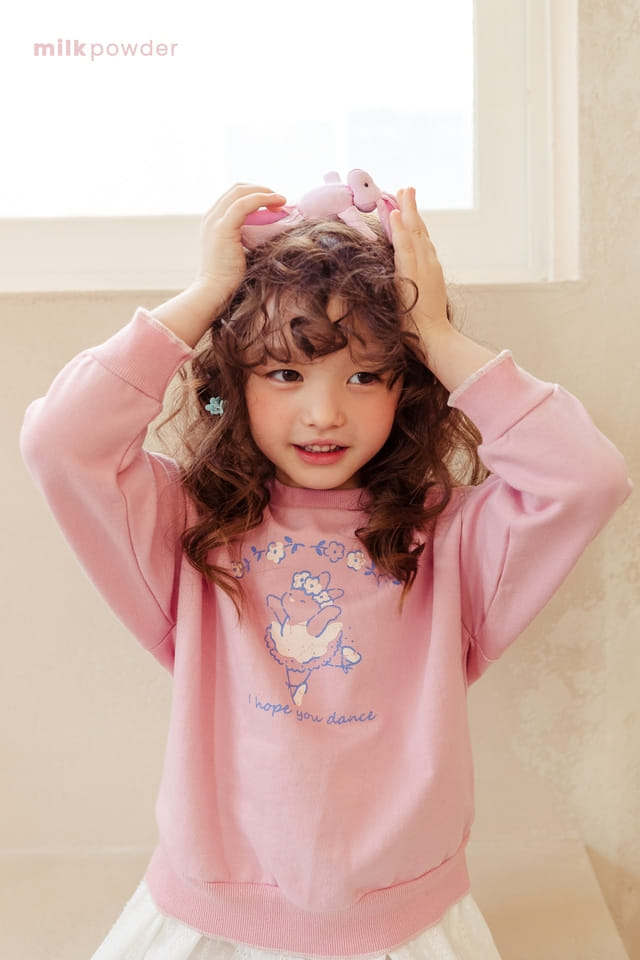 Milk Powder - Korean Children Fashion - #littlefashionista - Rabbit Sweatshirt - 11