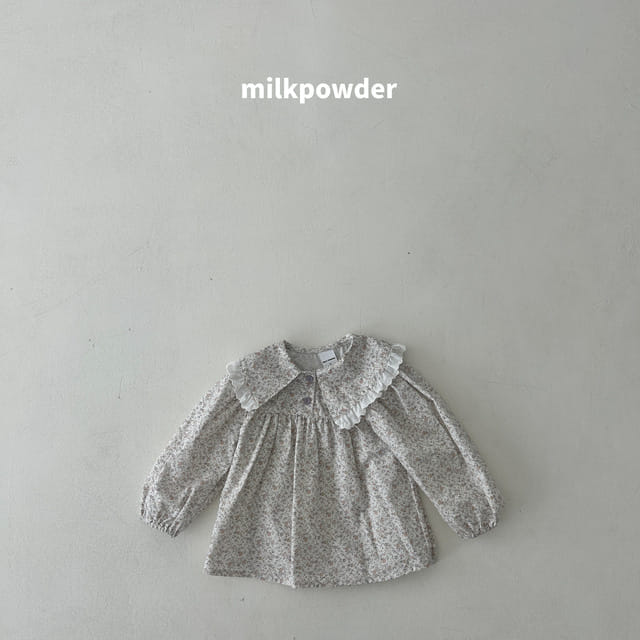 Milk Powder - Korean Children Fashion - #littlefashionista - Fla Blouse - 7