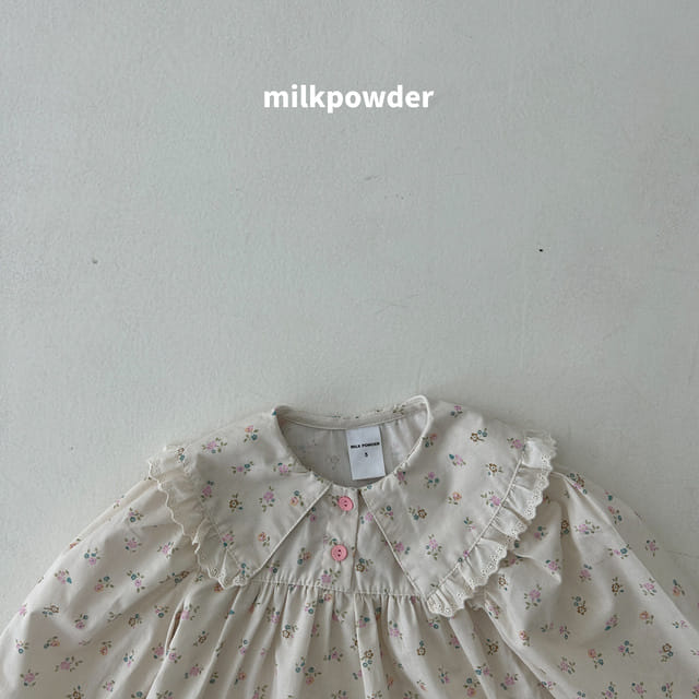 Milk Powder - Korean Children Fashion - #magicofchildhood - Fla Blouse - 8