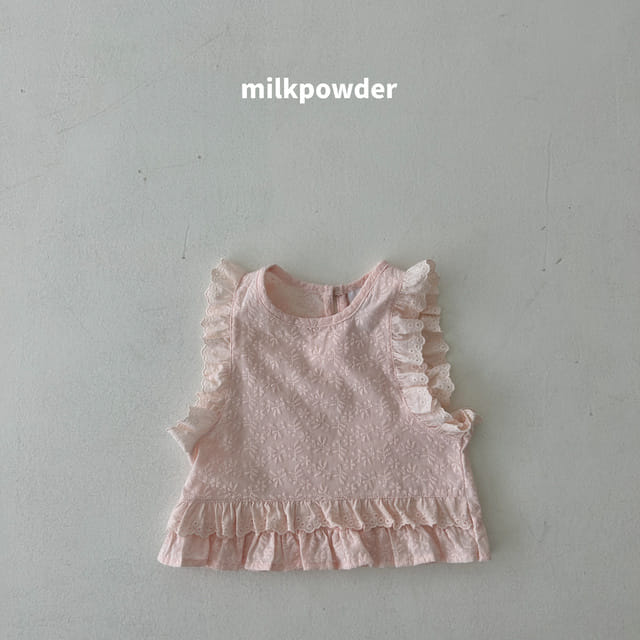 Milk Powder - Korean Children Fashion - #minifashionista - Wendy Lace Vest - 6