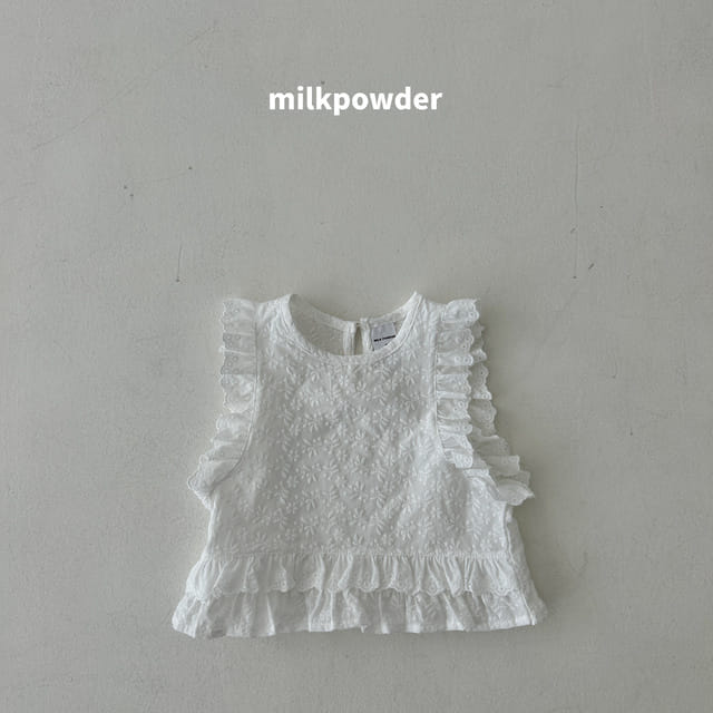 Milk Powder - Korean Children Fashion - #prettylittlegirls - Wendy Lace Vest - 7