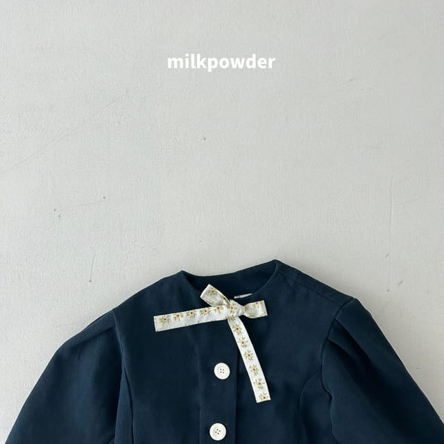 Milk Powder - Korean Children Fashion - #minifashionista - Ribbon Jacket - 4