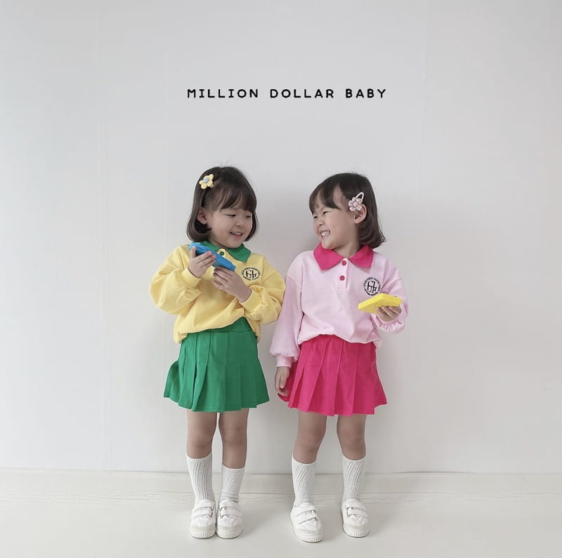 Million Dollar Baby - Korean Children Fashion - #minifashionista - PK Top Bottom Set