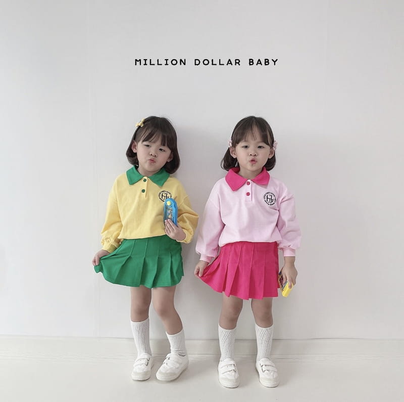 Million Dollar Baby - Korean Children Fashion - #prettylittlegirls - PK Top Bottom Set - 2