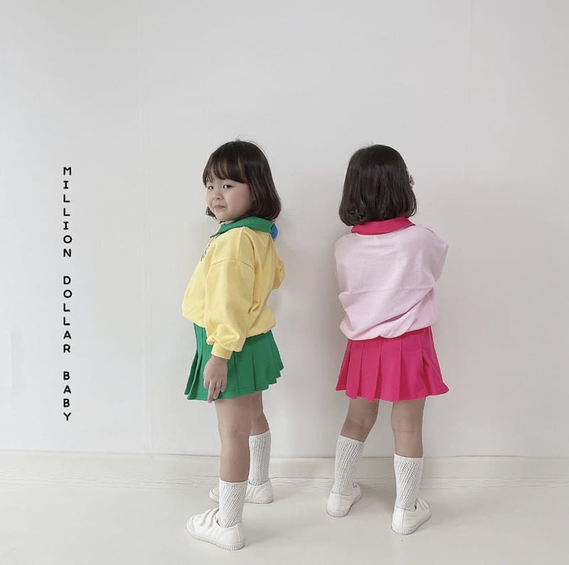 Million Dollar Baby - Korean Children Fashion - #todddlerfashion - PK Top Bottom Set - 3