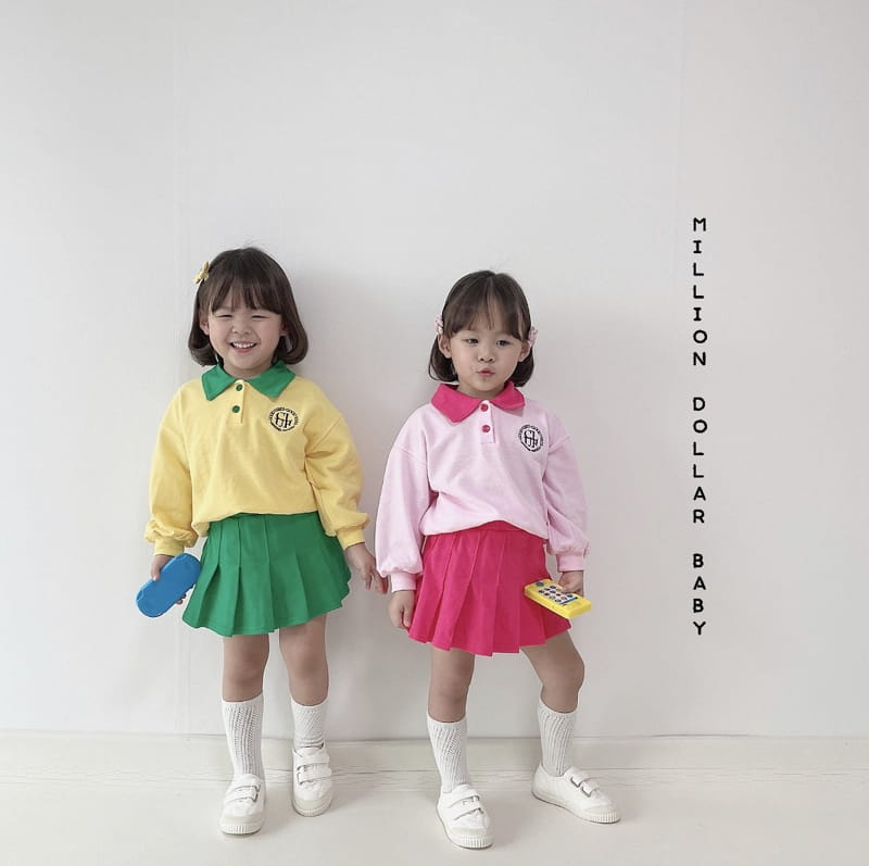 Million Dollar Baby - Korean Children Fashion - #todddlerfashion - PK Top Bottom Set - 4