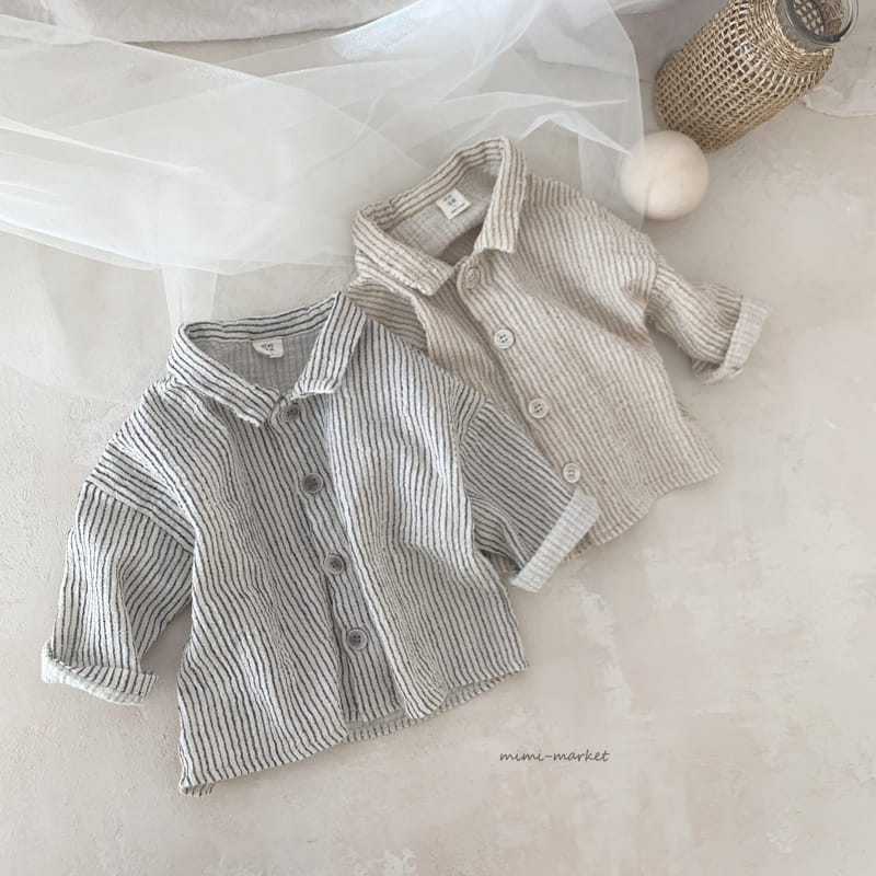Mimi Market - Korean Baby Fashion - #babyboutique - Collar Shirt - 9