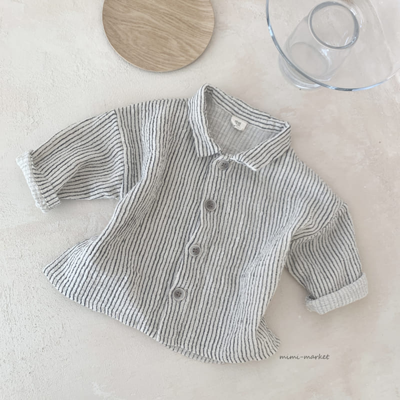 Mimi Market - Korean Baby Fashion - #babyclothing - Collar Shirt - 11