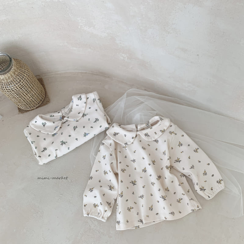 Mimi Market - Korean Baby Fashion - #babygirlfashion - Bero Collar Tee - 11
