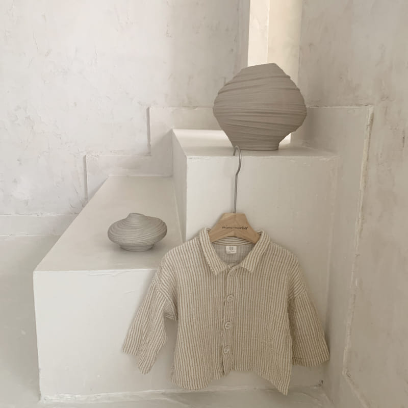 Mimi Market - Korean Baby Fashion - #babywear - Collar Shirt - 5