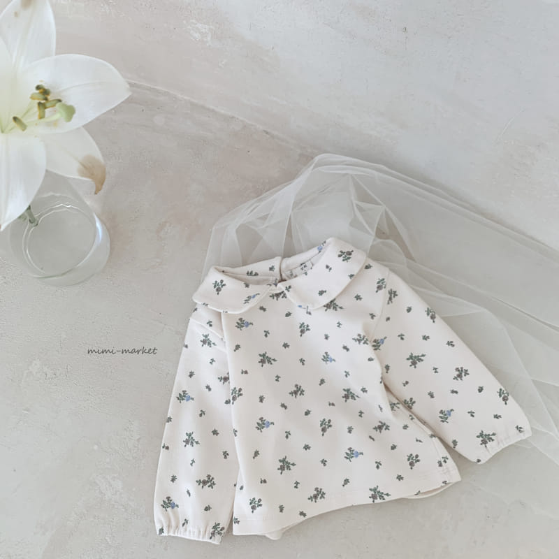 Mimi Market - Korean Baby Fashion - #onlinebabyboutique - Bero Collar Tee - 3