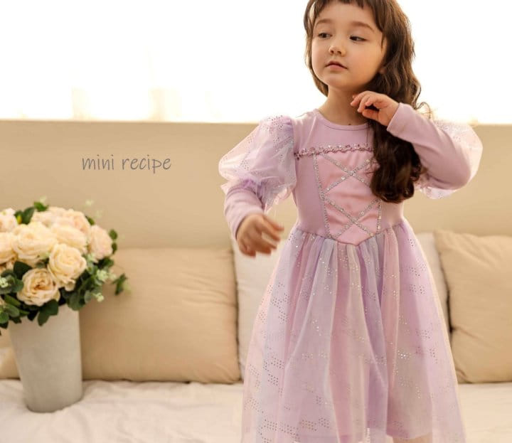 Mini Recipe - Korean Children Fashion - #Kfashion4kids - Tangled One-piece